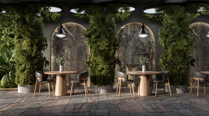 飲食店の雰囲気を変える!観葉植物・ガーデン雑貨の魅力と選び方